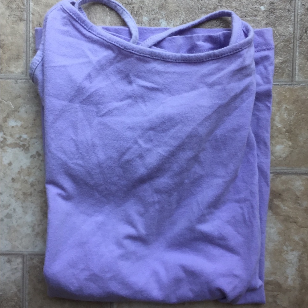Lilac Spaghetti Strap Tank Top